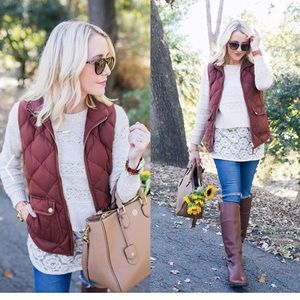 Rose and Lace Sweater